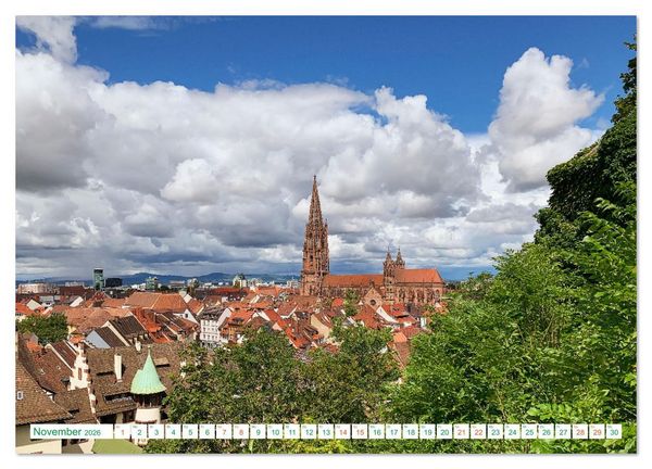 Produktbild: Freiburg - geht immer (Wandkalender 2026 DIN A4 quer), CALVENDO Monatskalender