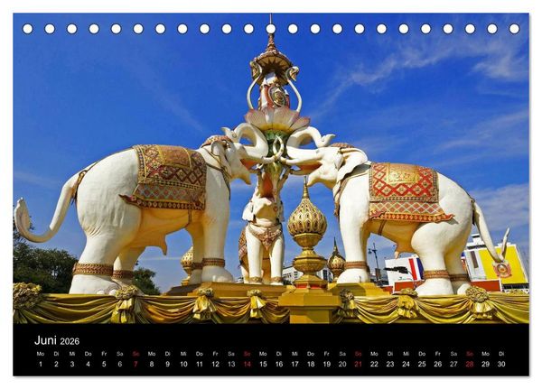 Produktbild: Sch&ouml;nes Thailand (Tischkalender 2026 DIN A5 quer), CALVENDO Monatskalender