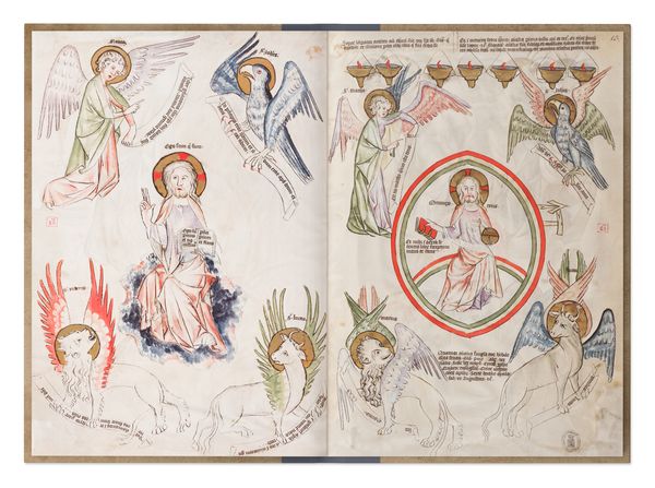 Produktbild: Biblia Pauperum. Apocalypsis. Die Weimarer Handschrift.