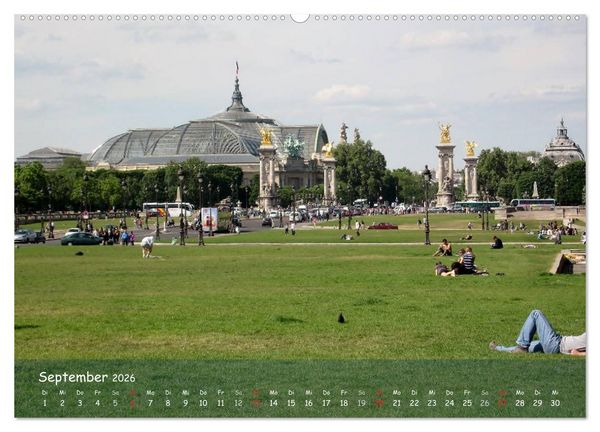 Produktbild: Paris (hochwertiger Premium Wandkalender 2026 DIN A2 quer), Kunstdruck in Hochglanz
