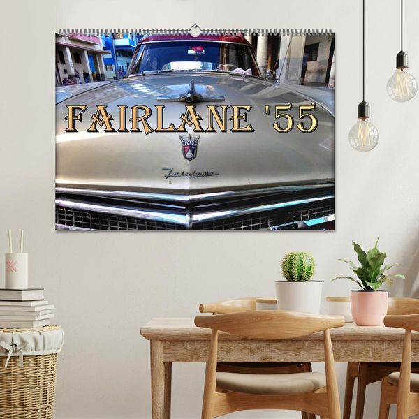 Produktbild: FAIRLANE '55 (Wandkalender 2026 DIN A2 quer), CALVENDO Monatskalender