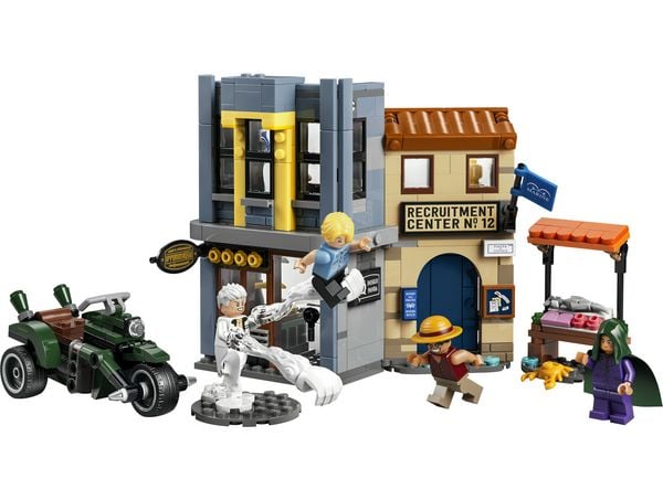 Produktbild: LEGO ONE PIECE 75642 Showdown mit Kapit&auml;n Smoker, Spielzeug ab 9 Jahren