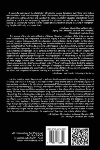 Produktbild: History Education and Historical Inquiry