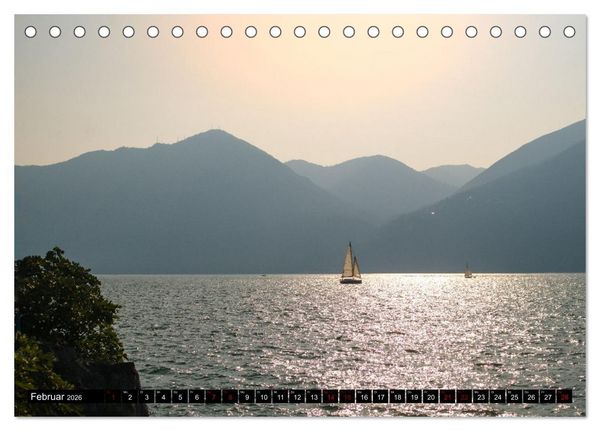 Produktbild: Romantischer Lago d'Iseo (Tischkalender 2026 DIN A5 quer), CALVENDO Monatskalender