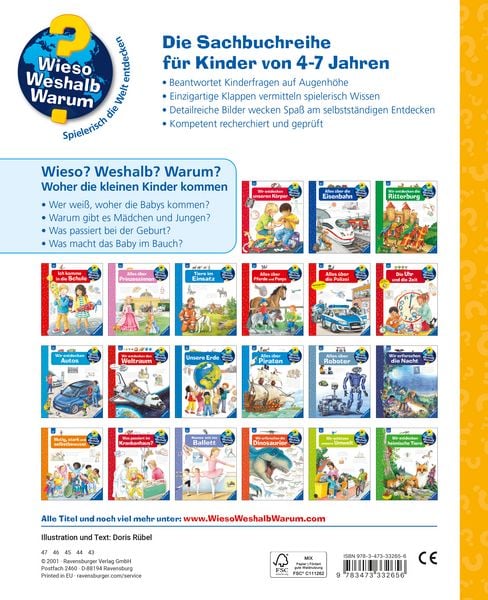 Produktbild: Wieso? Weshalb? Warum? Band 13 - Woher die kleinen Kinder kommen
