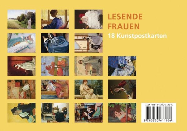 Produktbild: Postkarten-Set Lesende Frauen