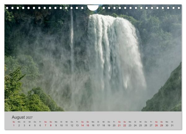 Produktbild: Wasser Europas (Wandkalender 2027 DIN A4 quer), CALVENDO Monatskalender