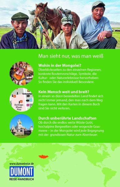Produktbild: DUMONT Reise-Handbuch Reisef&uuml;hrer Mongolei