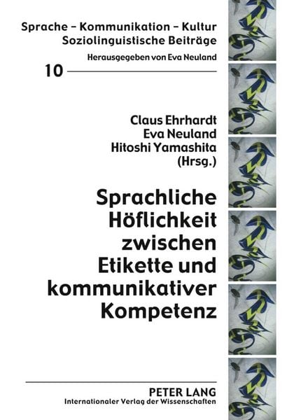 Produktbild: Sprachliche H&ouml;flichkeit zwischen Etikette und kommunikativer Kompetenz