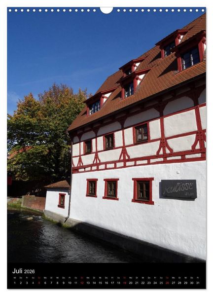 Produktbild: Fischerviertel in Ulm (Wandkalender 2026 DIN A3 hoch), CALVENDO Monatskalender