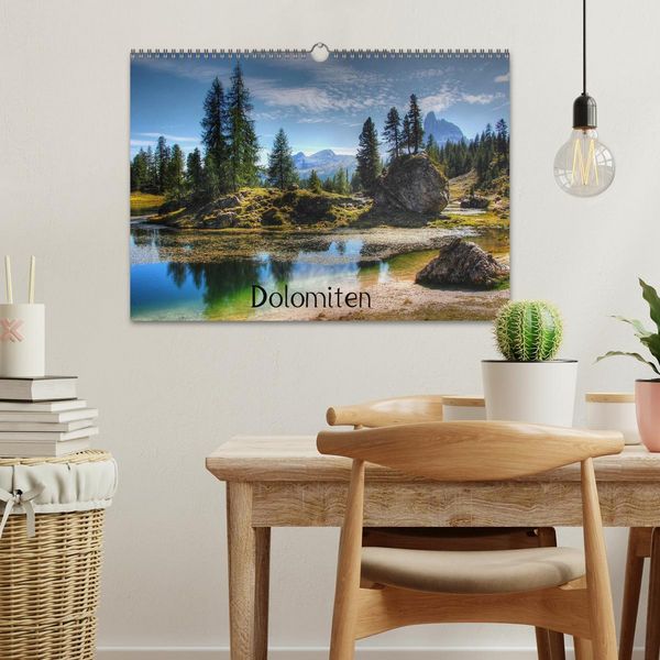 Produktbild: dolomiten (Wandkalender 2026 DIN A3 quer), CALVENDO Monatskalender
