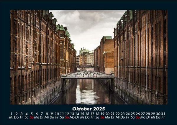 Produktbild: Hamburg 2025 Fotokalender DIN A5