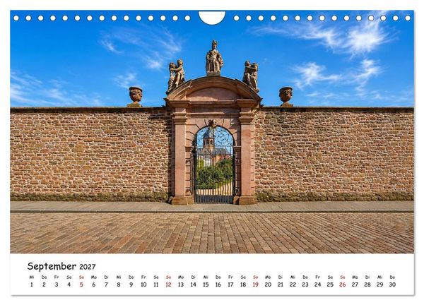 Produktbild: Rund um das Benediktinerkloster Seligenstadt (Wandkalender 2027 DIN A4 quer), CALVENDO Monatskalender