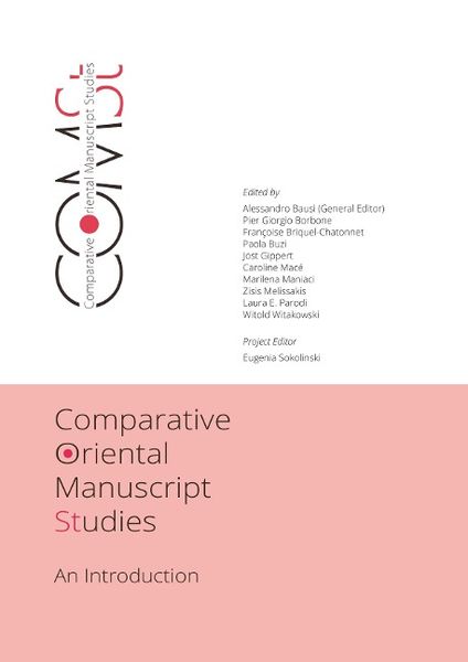 Produktbild: Comparative Oriental Manuscript Studies