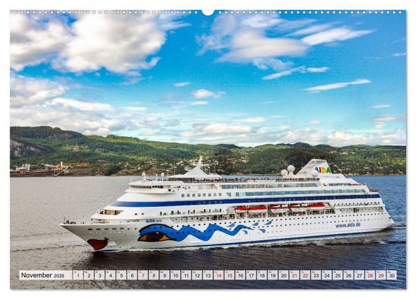 Produktbild: Goodbye Mutter aller Clubschiffe (hochwertiger Premium Wandkalender 2026 DIN A2 quer), Kunstdruck in Hochglanz