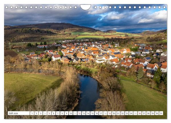 Produktbild: Hessen - Landkreis Werra-Mei&szlig;ner (Wandkalender 2026 DIN A4 quer), CALVENDO Monatskalender