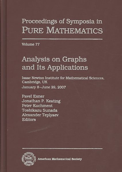 Produktbild: Analysis on Graphs and Its Applications