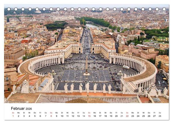 Produktbild: Einzigartiges Italien (Tischkalender 2026 DIN A5 quer), CALVENDO Monatskalender