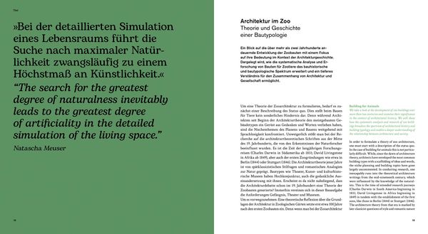 Produktbild: World&thinsp;Zoo and&thinsp;Aquarium Architecture Vol. 01