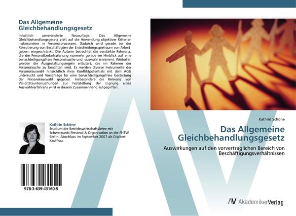 Produktbild: Das Allgemeine Gleichbehandlungsgesetz