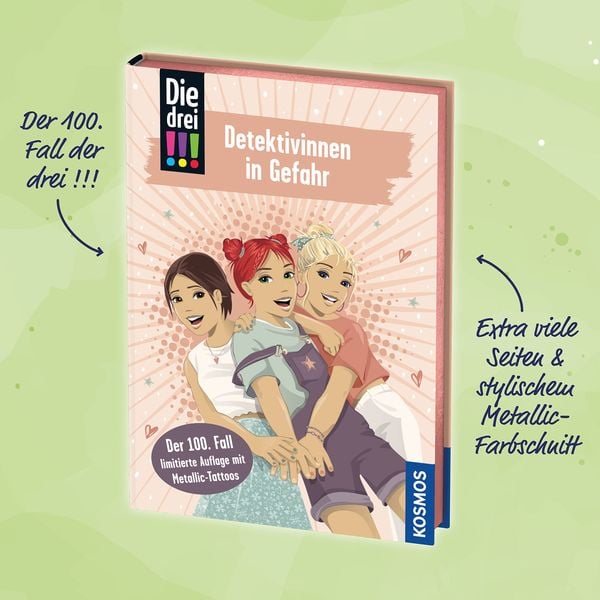Produktbild: Die drei !!!, 100, Detektivinnen in Gefahr