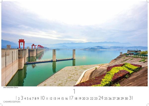 Produktbild: China Kalender 2027 &ndash; Wandkalender | Fotokalender Asien 24x35cm - Wundervolle Landschaften | Tradition und Moderne in 12 faszinierenden Fotos ,Perfekt f&uuml;r China-Liebhaber