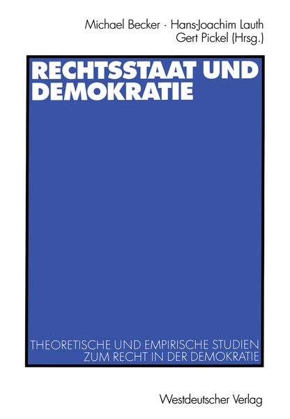 Produktbild: Rechtsstaat und Demokratie