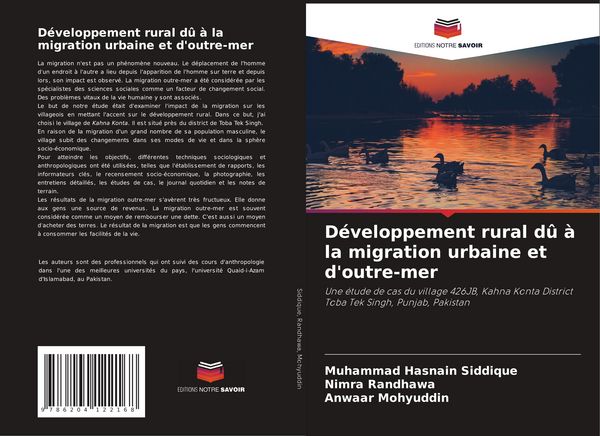 Produktbild: D&eacute;veloppement rural d&ucirc; &agrave; la migration urbaine et d'outre-mer