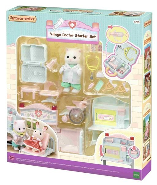 Sylvanian Families - Landarzt Spielset mit Figur