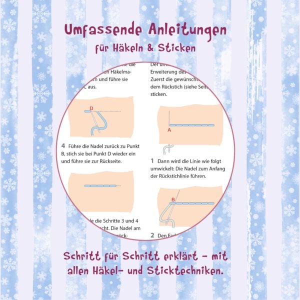 Produktbild: H&auml;kelfreunde & Stickzauber &ndash; Wundervolle Winterzeit