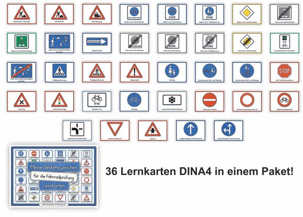 Produktbild: Meine Verkehrszeichen Lernkarten