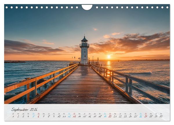 Produktbild: W&auml;chter der K&uuml;ste (Wandkalender 2026 DIN A4 quer), CALVENDO Monatskalender