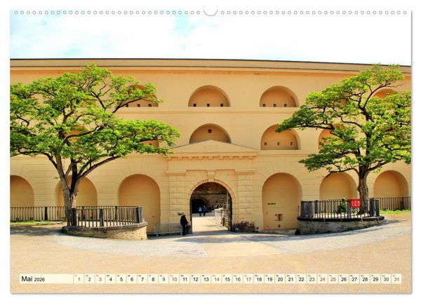 Produktbild: Koblenz - Festung Ehrenbreitstein und das Deutsche Eck (Wandkalender 2026 DIN A2 quer), CALVENDO Monatskalender
