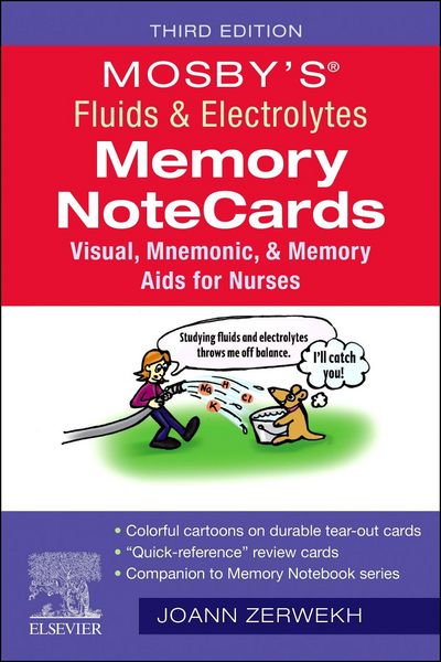 Produktbild: Mosby's&reg; Fluids & Electrolytes Memory NoteCards