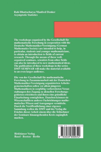 Produktbild: Asymptotic Statistics