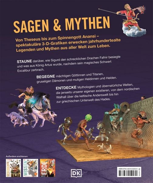 Produktbild: DK Wissen. Sagen & Mythen