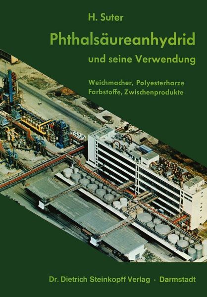 Produktbild: Phthals&auml;ureanhydrid und Seine Verwendung
