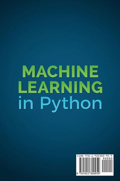 Produktbild: Machine Learning in Python