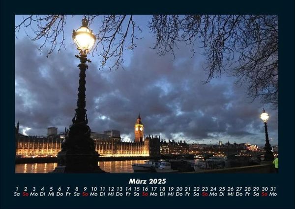 Produktbild: London - Impressionen 2025 Fotokalender DIN A4