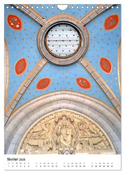 Produktbild: LOURDES Patrimoine (Calendrier mural 2026 DIN A4 horizontal), CALVENDO calendrier mensuel