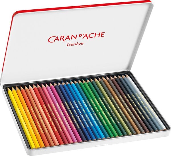 Produktbild: CARAN D'ACHE Farbstifte Swisscolor(TM), 30 Farben