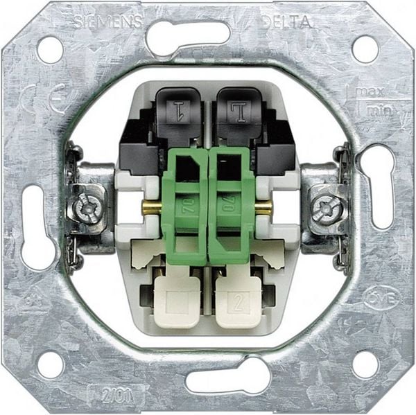 Produktbild: Siemens Schalterprogramm Einsatz Jalousie-Schalter 5TA2154 1 St.