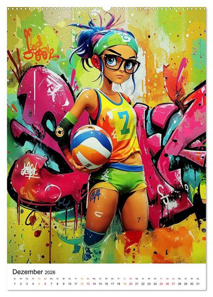 Produktbild: Sportlich. Stylisch. Street. (hochwertiger Premium Wandkalender 2026 DIN A2 hoch), Kunstdruck in Hochglanz