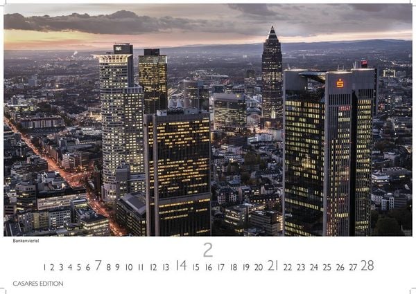 Produktbild: Frankfurt Kalender 2027 &ndash; Wandkalender | Fotokalender Deutschland 50x35cm &ndash; faszinierende Stadtansichten der Mainmetropole mit 12 gro&szlig;formatigen Bildern