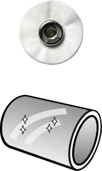 Produktbild: Dremel Textilpolierscheibe &Oslash; 25 mm SpeedClick Dremel 423 423 2615S423JA 1 St.