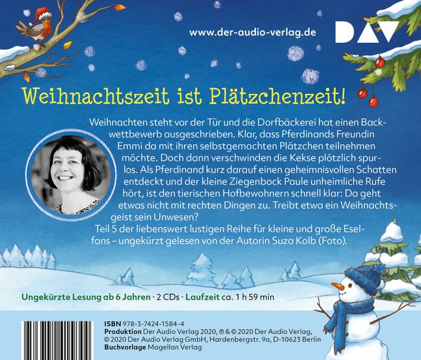 Produktbild: Der Esel Pferdinand &ndash; Teil 5: Ein Esel unterm Weihnachtsbaum