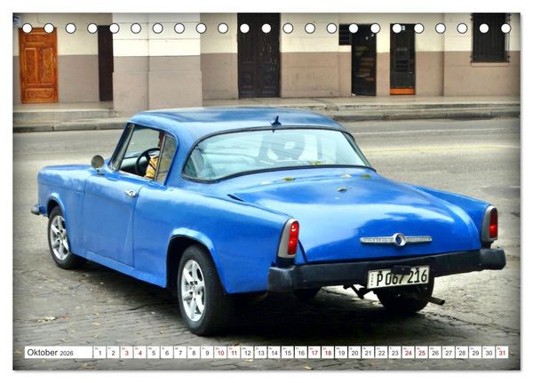 Produktbild: Amerikanische Kleinwagen - Oldtimer (Tischkalender 2026 DIN A5 quer), CALVENDO Monatskalender