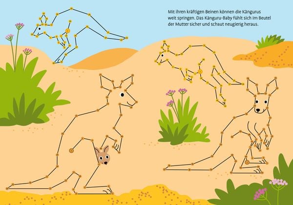 Produktbild: Total bunt von Punkt zu Punkt. Tiere der Welt. Von 1 bis 100