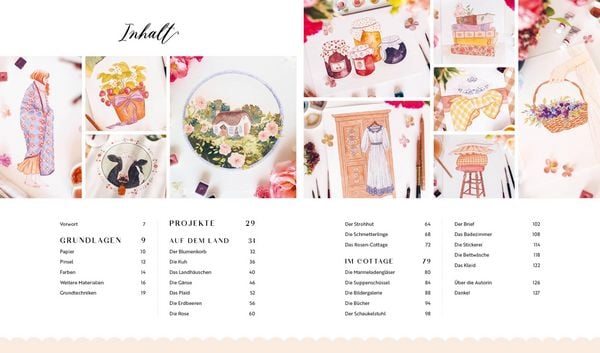 Produktbild: Watercolor Cottagecore