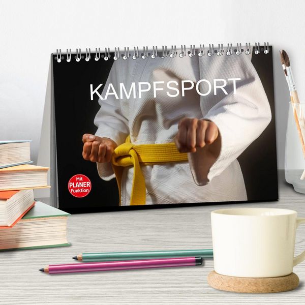 Produktbild: Kampfsport (Tischkalender 2026 DIN A5 quer), CALVENDO Monatskalender